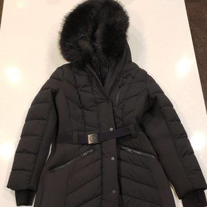Michael Kors Belted Puffer Coat